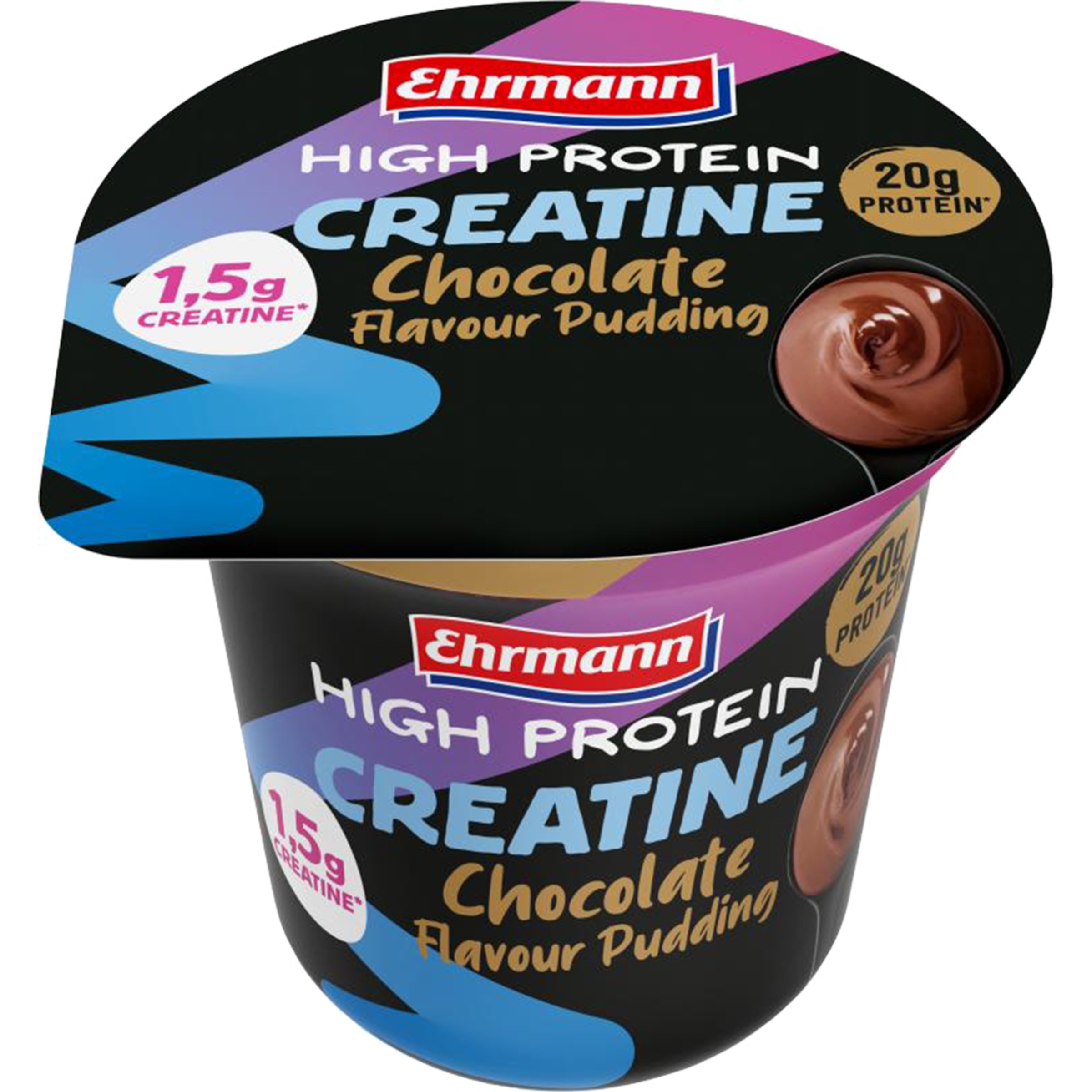 High Protein Creatine Pudim Chocolate unidade 230 g