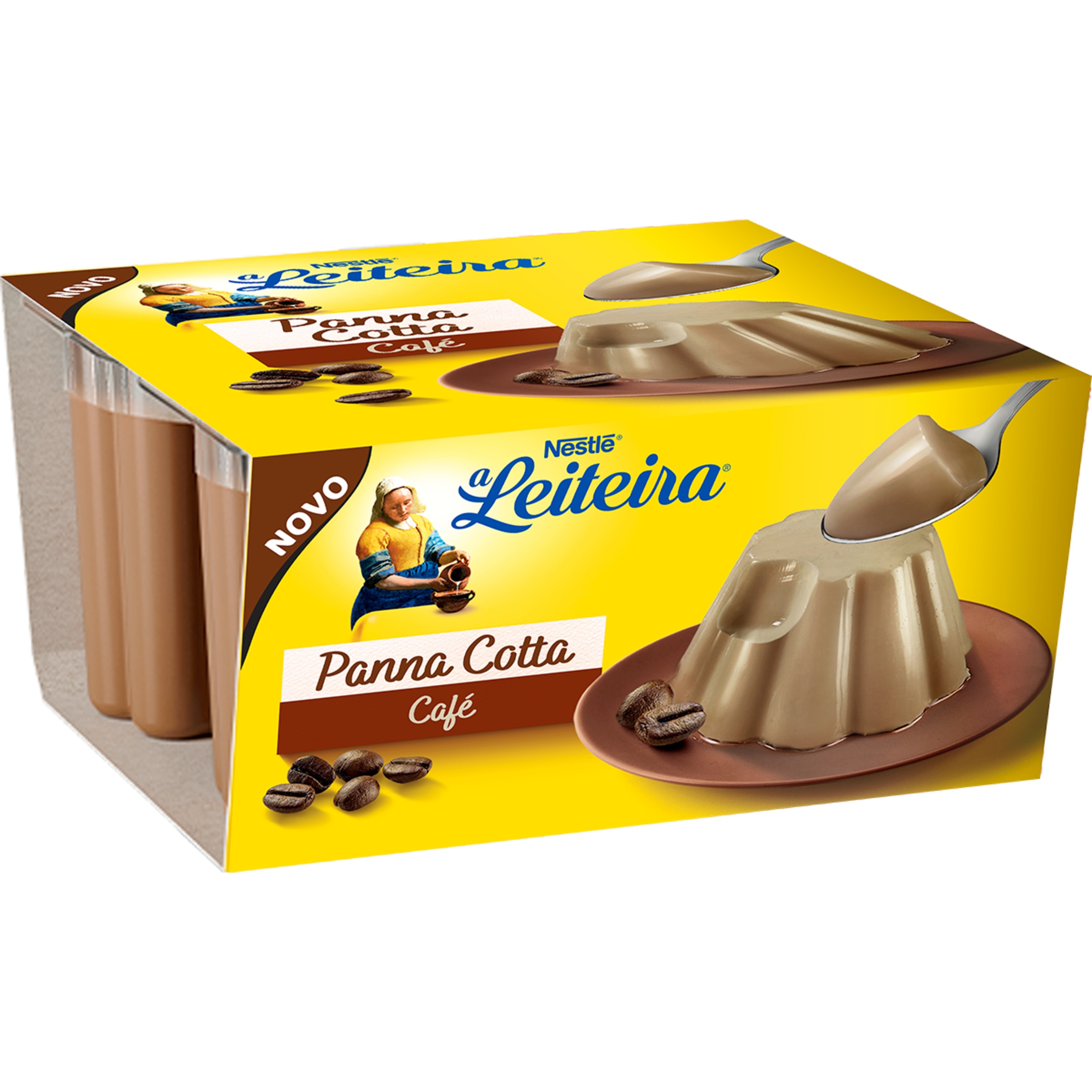 Panacotta Café Pack 4 unidades embalagem 100 g