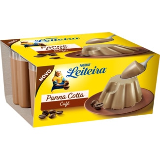 Panacotta Café Pack 4 unidades embalagem 100 g - A Leiteira