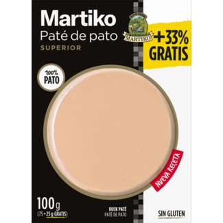 Paté de Pato Superior embalagem 75 g - Martiko