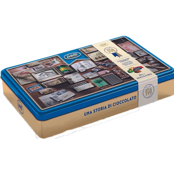 Bombons com Memorabilia Lata embalagem 180 g