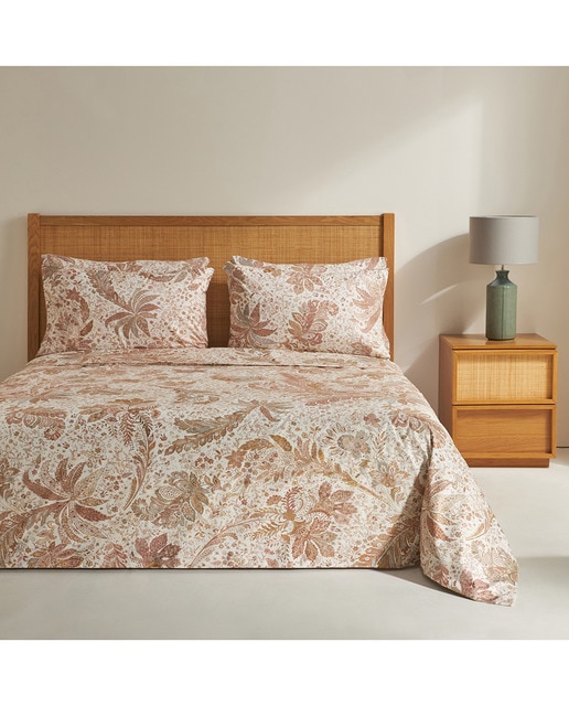 Imagen 0 de Juego de funda nórdica algodón sostenible Boston El Corte Inglés