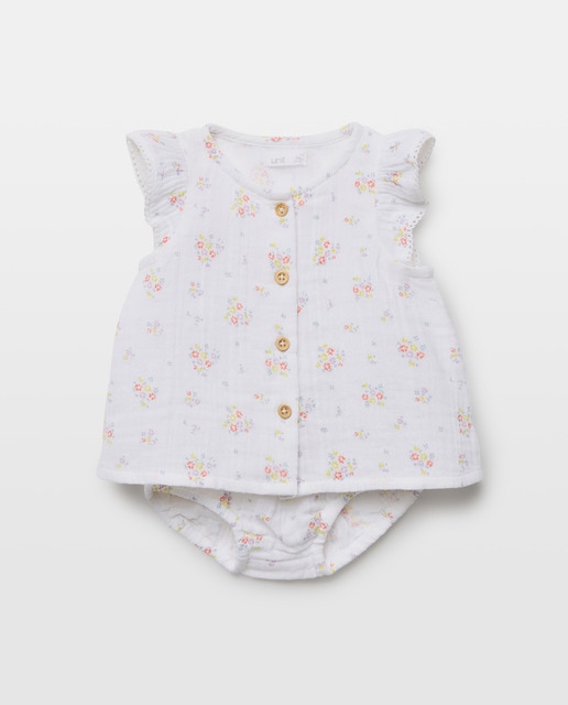 Imagen 0 de Conjunto de recién nacido flores