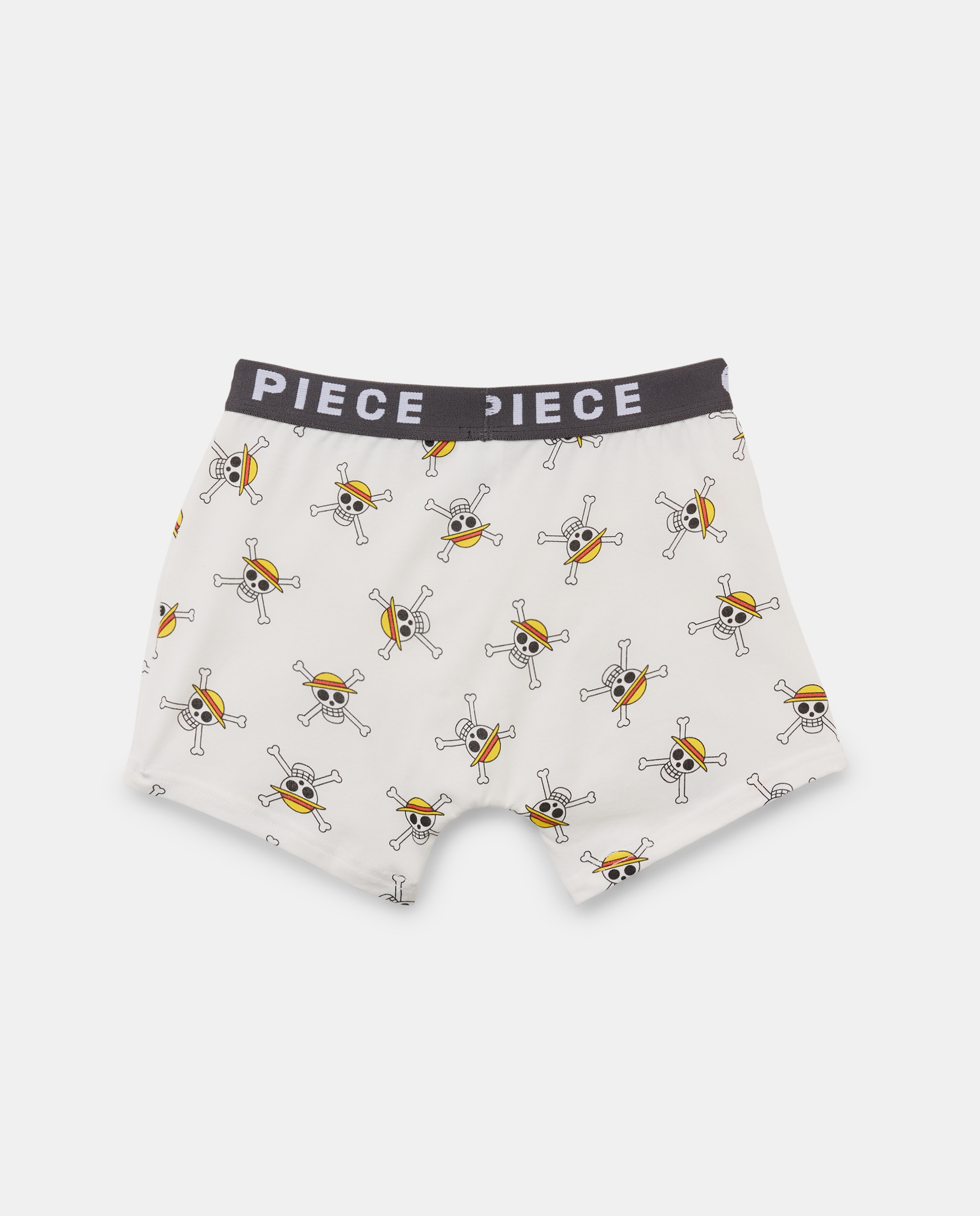 Pack de Dois Boxers One Piece Cinzento-3