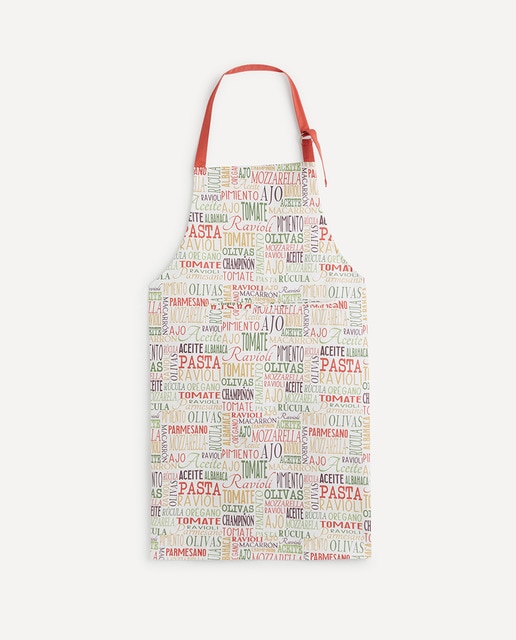 Imagen 0 de Delantal algodón Ingredientes El Corte Inglés