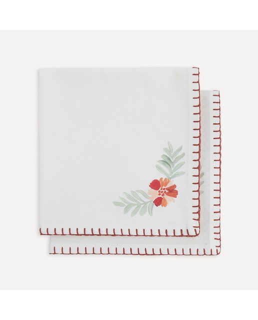 Imagen 0 de Set 2 servilletas algodón Bloma El Corte Inglés