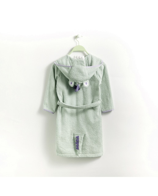 Imagen 0 de Albornoz infantil algodón 360 gr/m2 Dinos Mini Home - El Corte Inglés