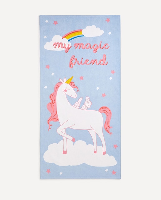 Imagen 0 de Toalla de playa infantil Unicornio 22 Mini Home - El Corte Inglés