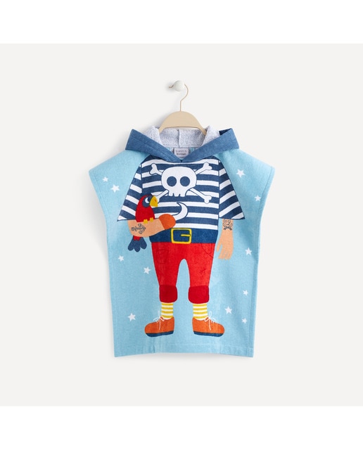 Imagen 0 de Poncho de playa infantil Pirata Basics El Corte Inglés