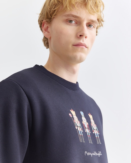 Imagen 0 de Sudadera de hombre cuello caja SOLDADITOS