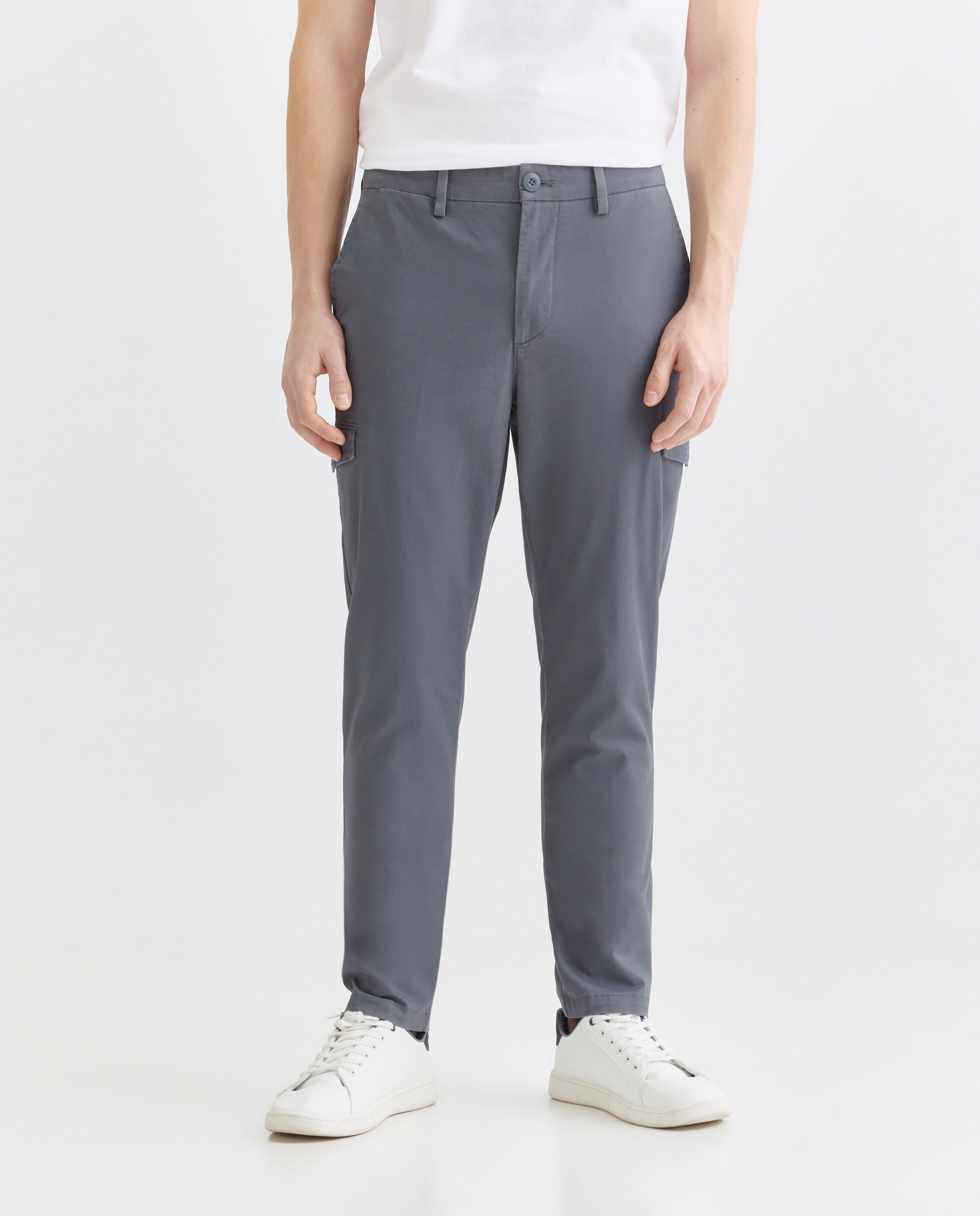Pantalón hombre cargo 430 Azul oscuro-2