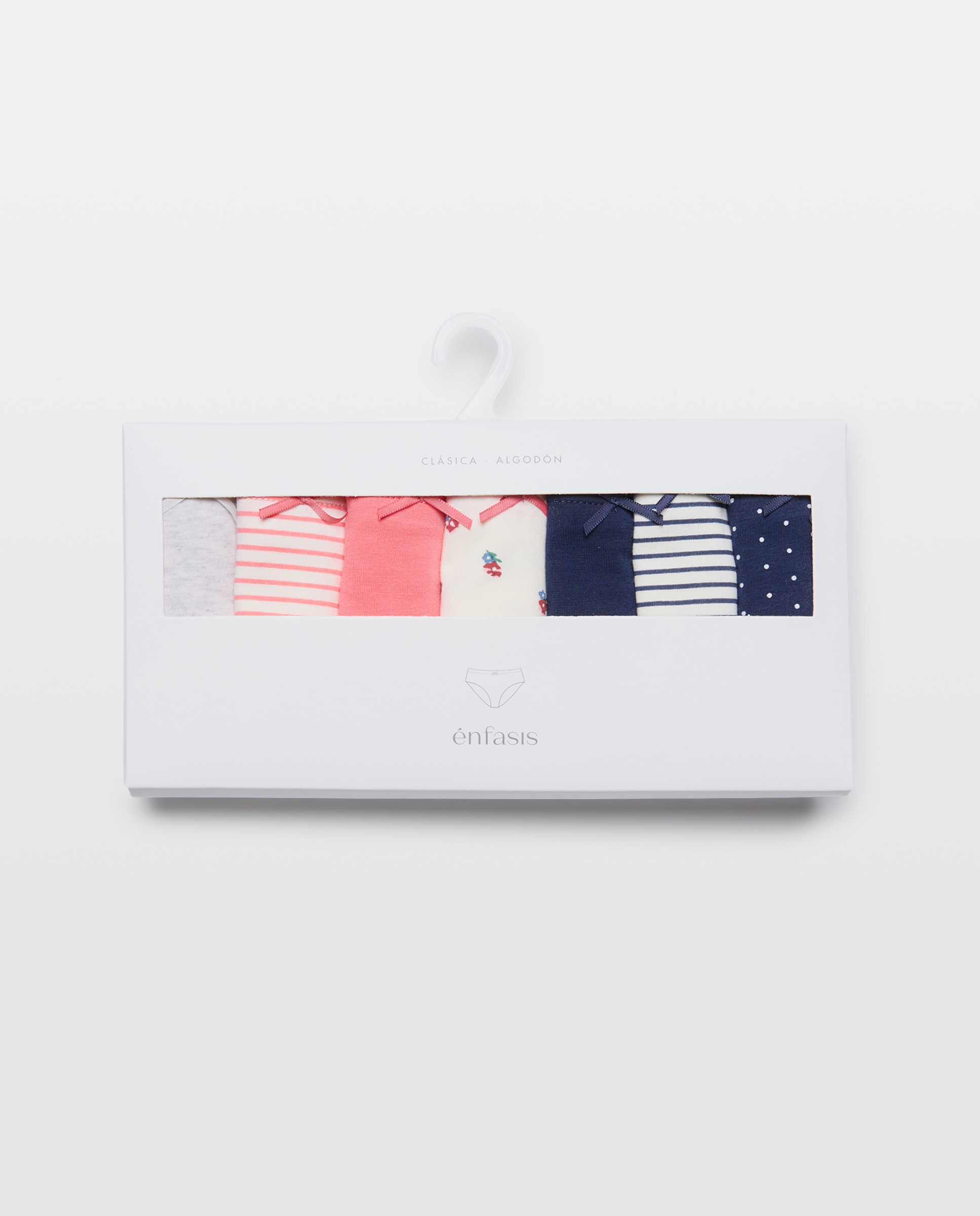 Pack de 7 Cuecas de Malha - Vermelho Multicolor-6