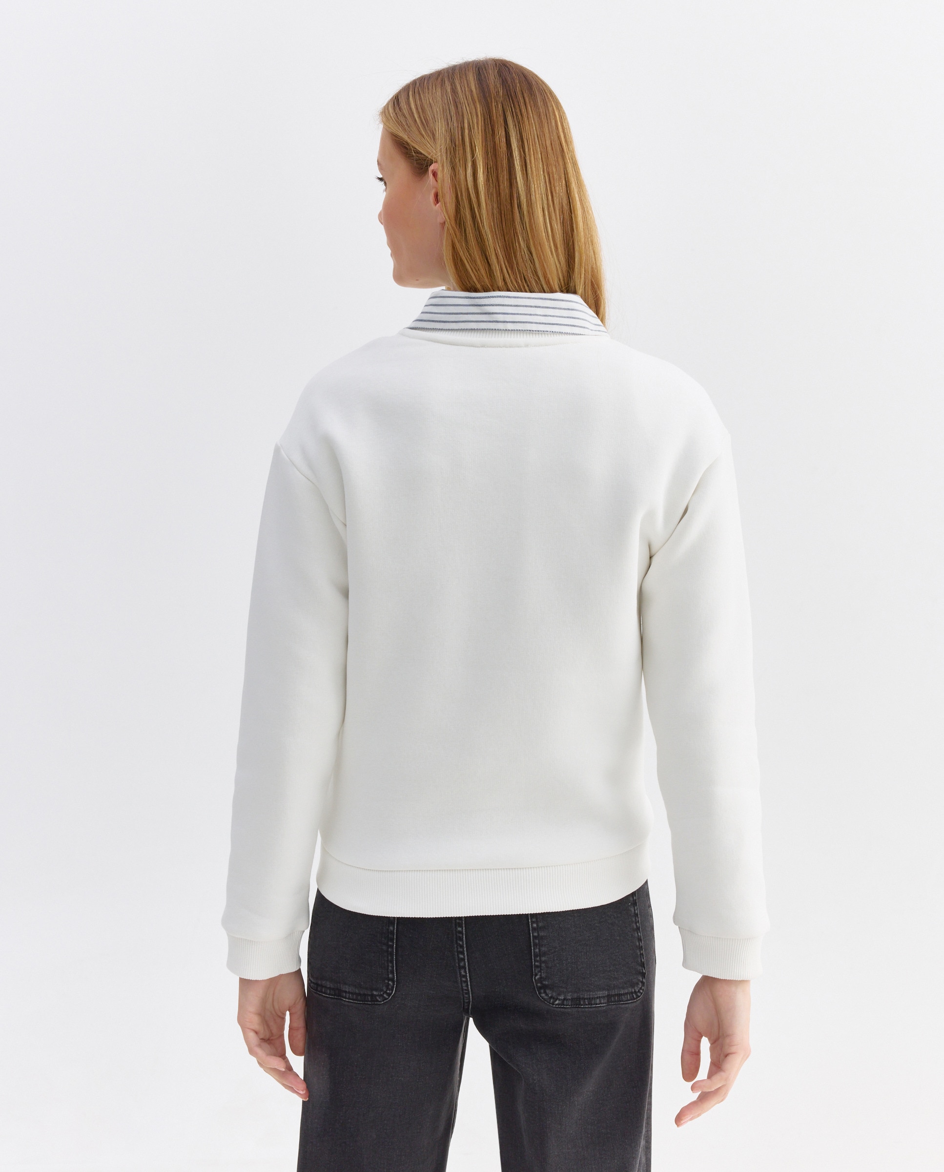 Sudadera mujer Navidad Blanco-3