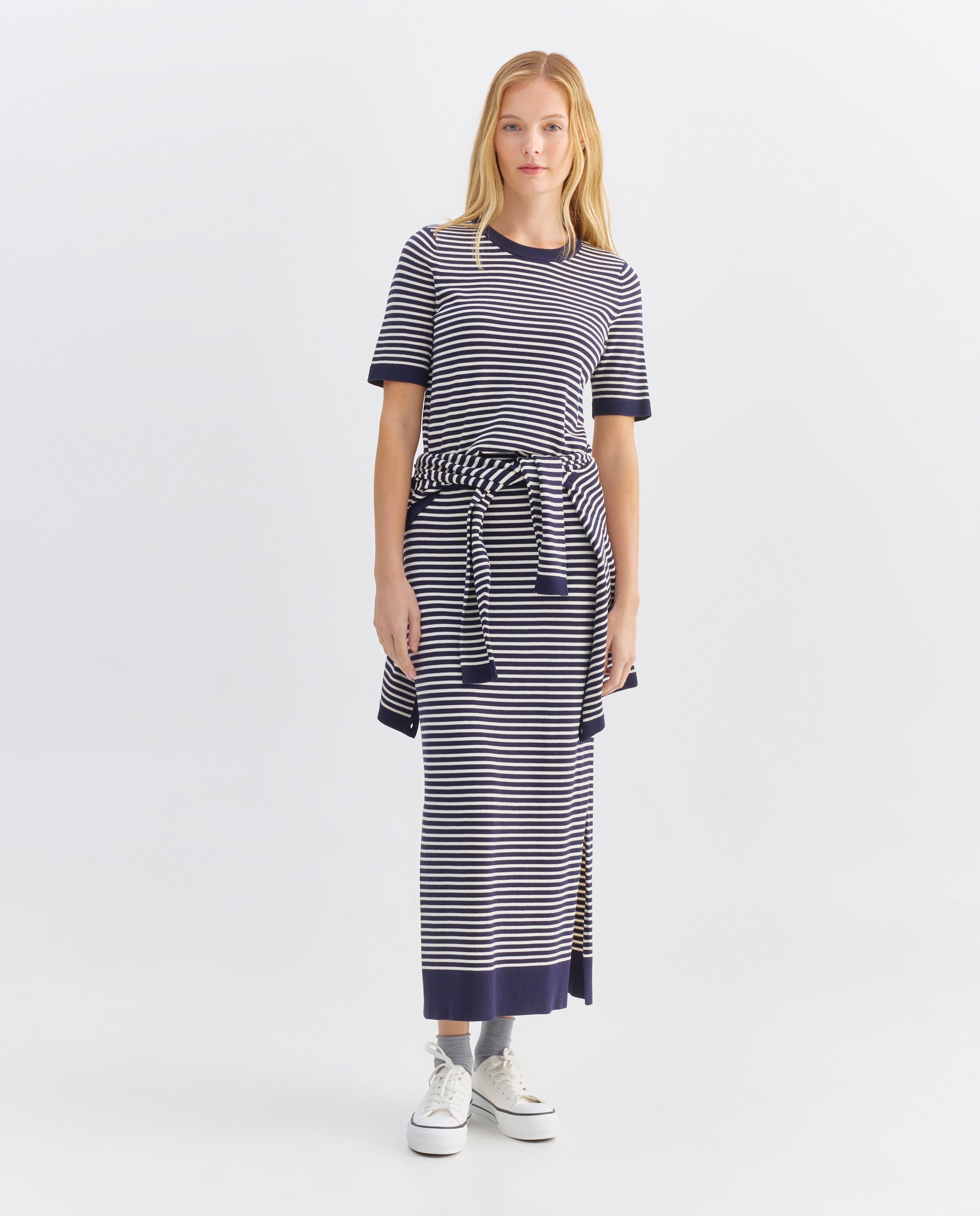 Imagen 0 de Falda de mujer midi de punto