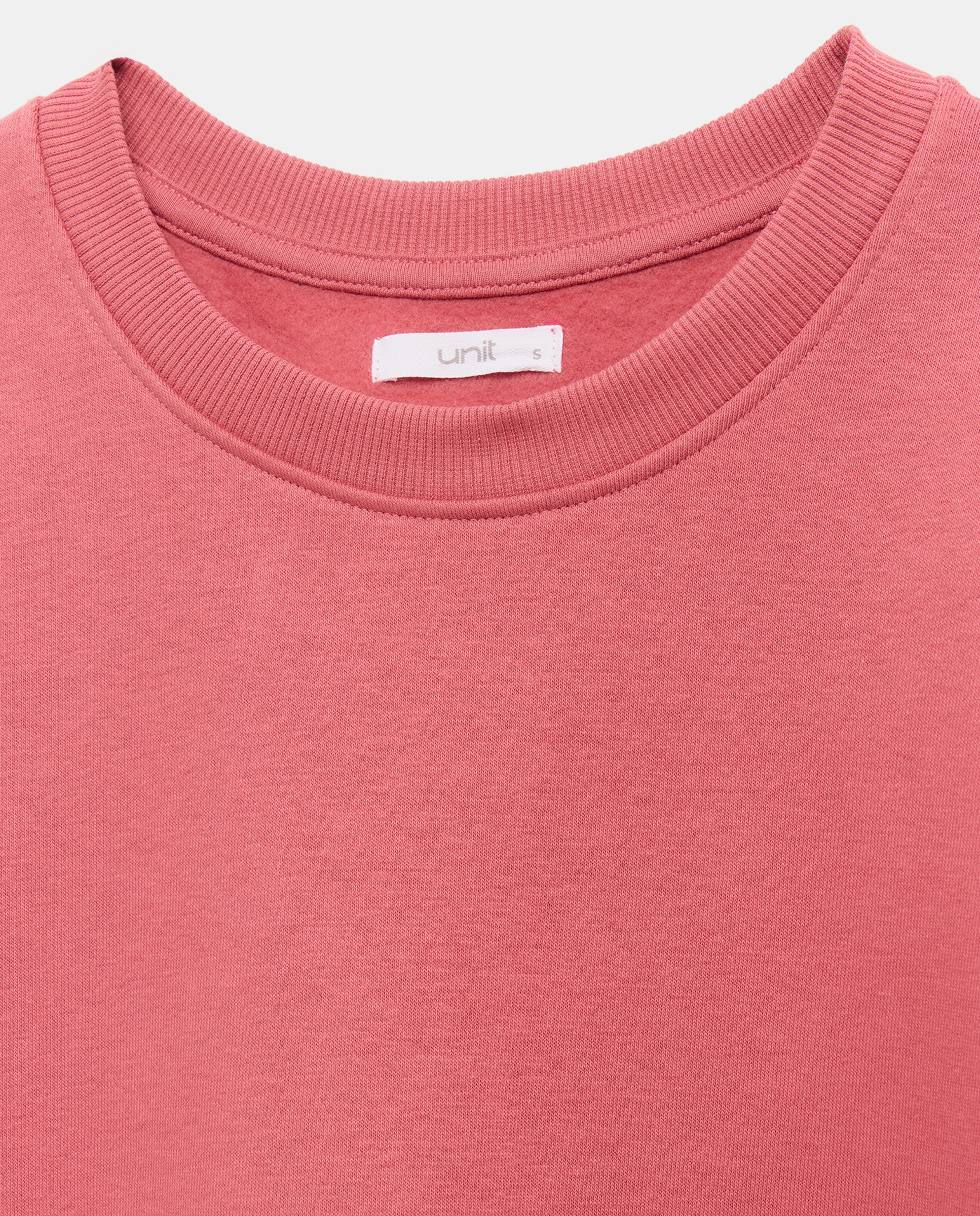 Sudadera de mujer con manga globo 230 Rosa oscuro-5