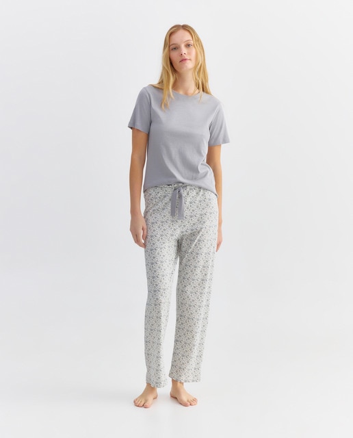 Imagen 0 de Pijama mujer algodón estampado