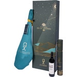 Etui Luxury mit Eichelschinken 100% vom iberischen Schwein g.U. Los Pedroches Stück 8 kg + Schinkenmesser + Flasche Wein Ribera del Duero Malabrigo