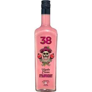 licor de crema de fresas con tequila botella 70 cl - Calibre 38