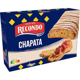 pan tostado de chapata rústica caja 180 g - Recondo
