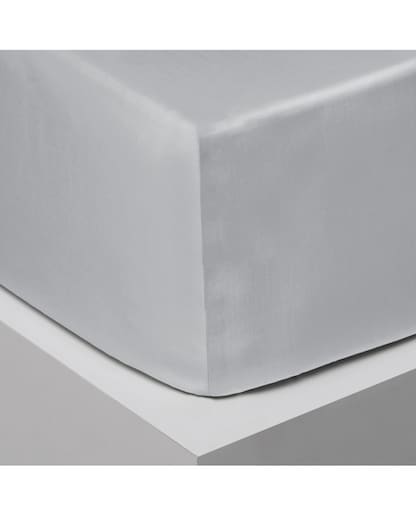 Imagen 0 de Sábana bajera ajustable de algodón egipcio Basic Satén Home Concept