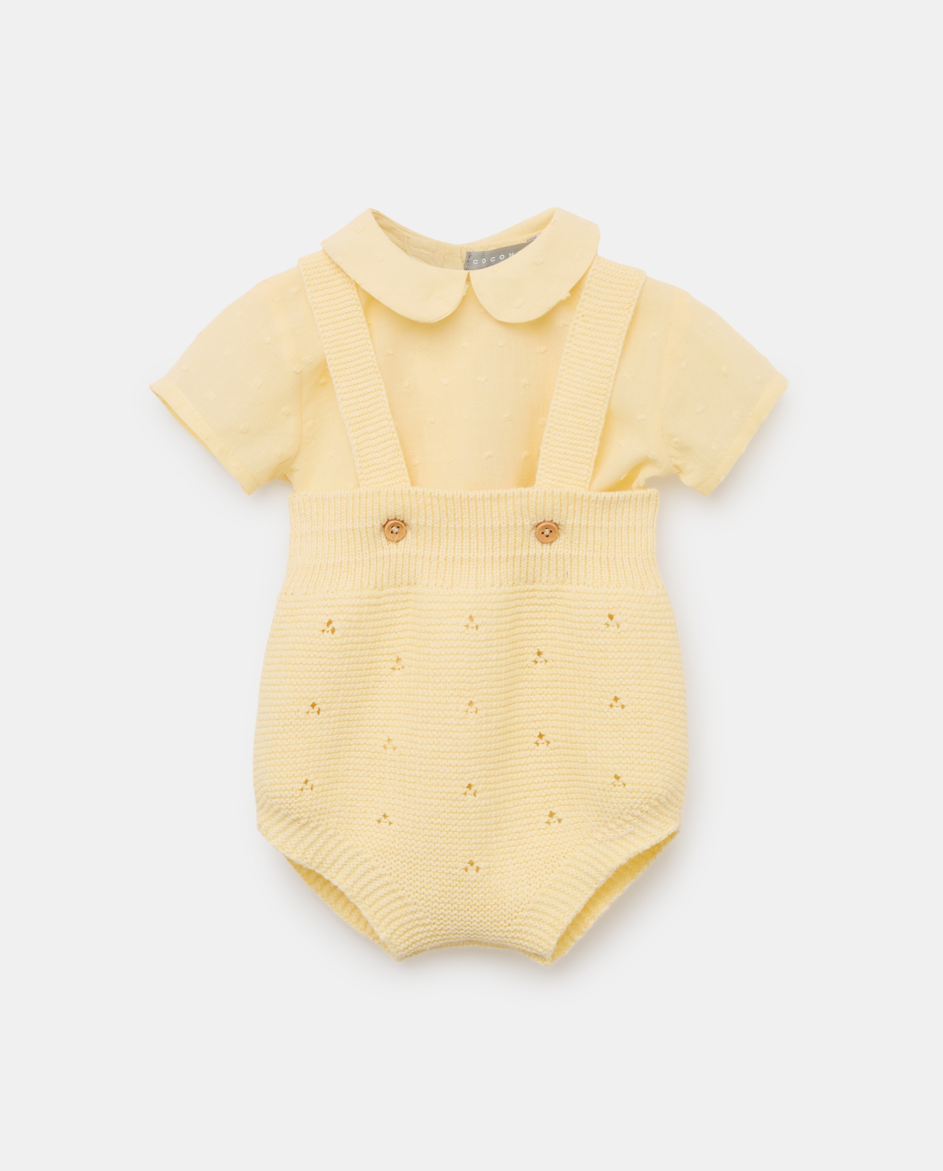 Imagem 0 de Conjunto de 2 Peças de Tricot de Bebé