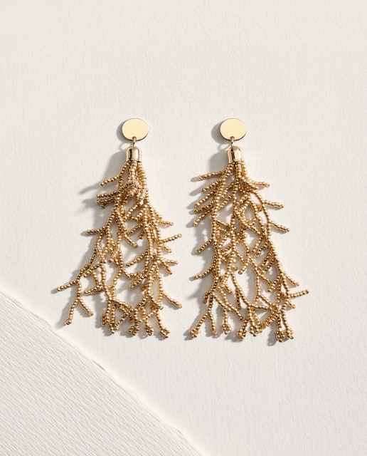 Imagem 0 de Brincos com Missangas - Coral