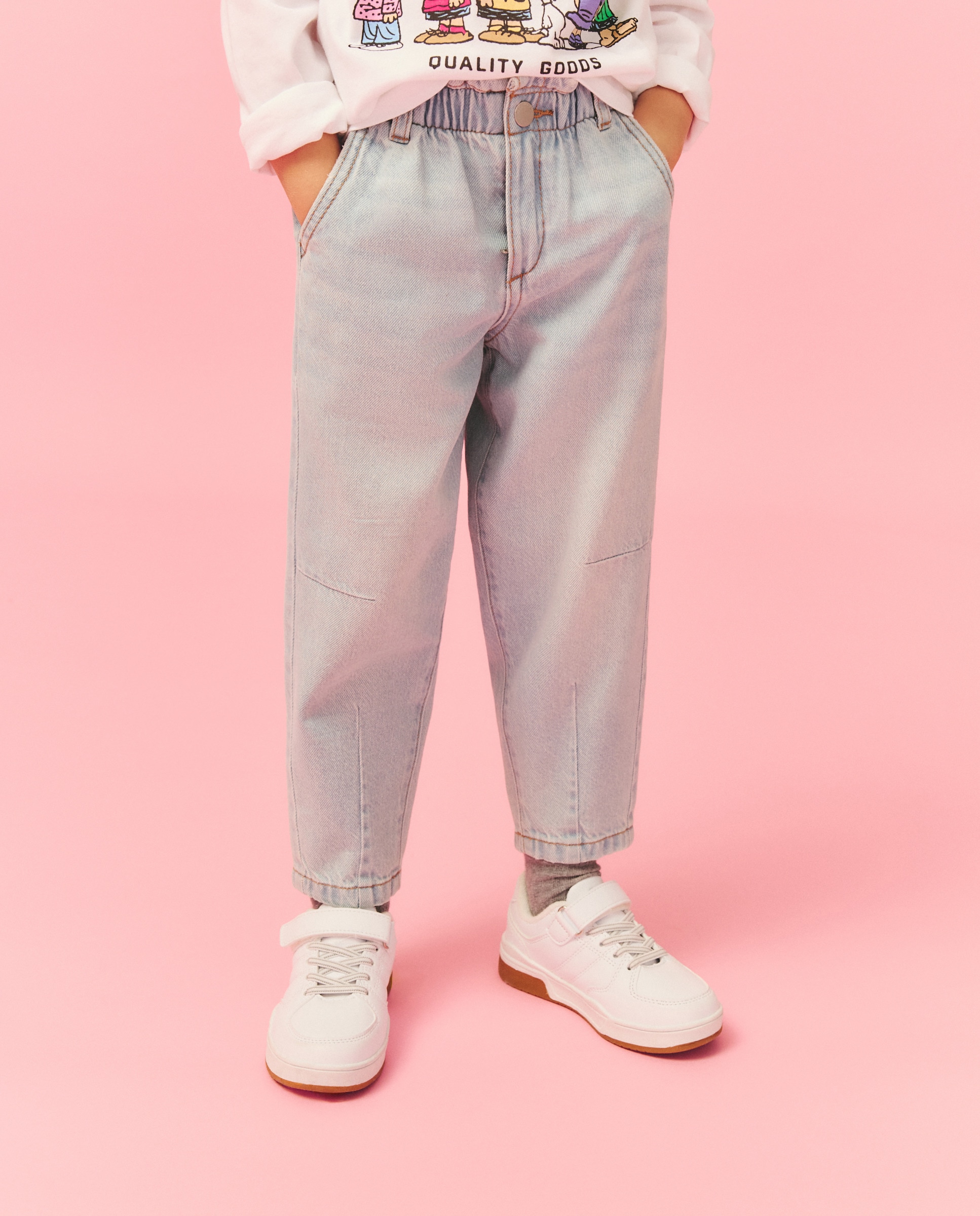 Jeans com Remendos Traseiros Cerúleo-2