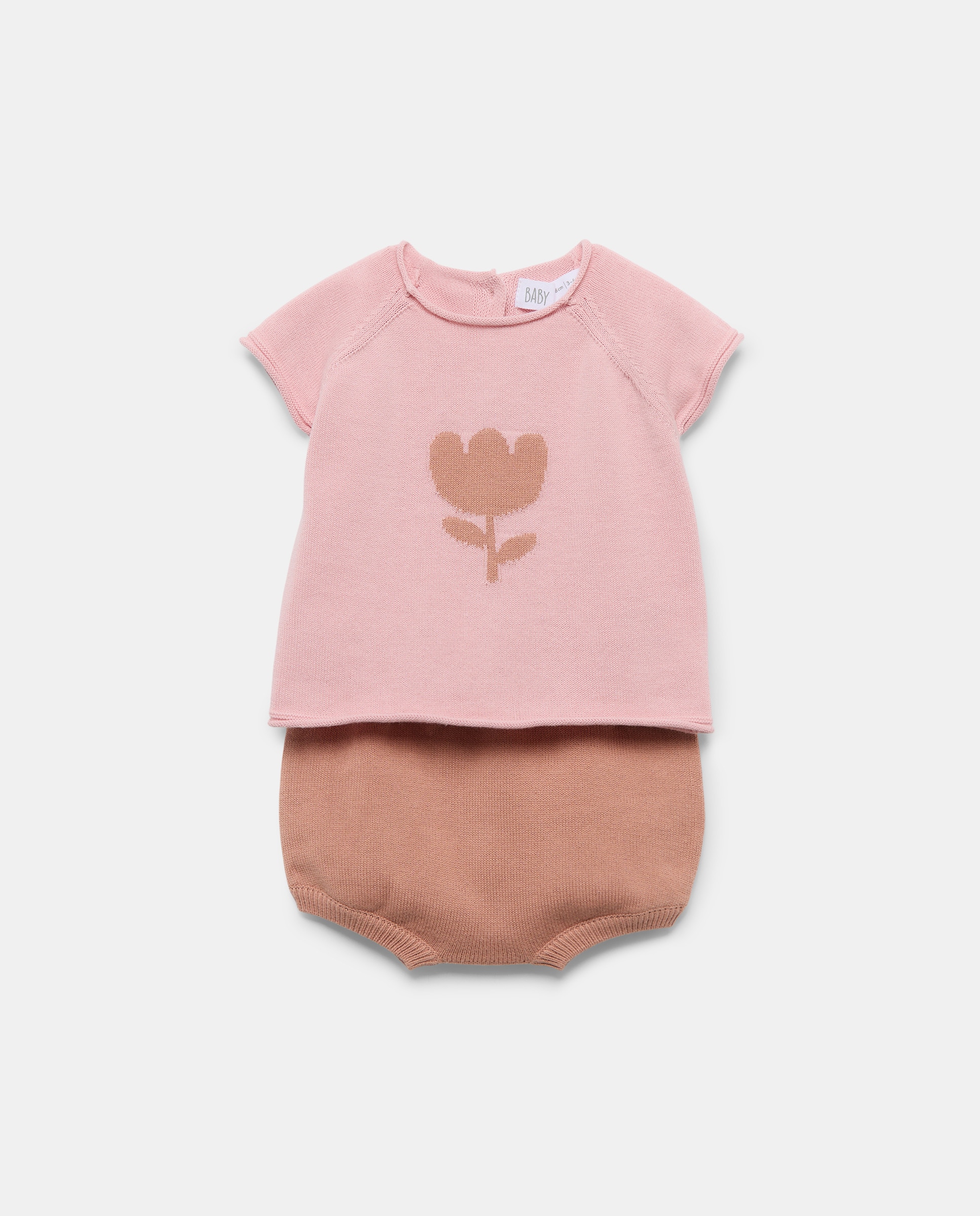 Imagem 0 de Conjunto de Tricot de Bebé com Manga Curta