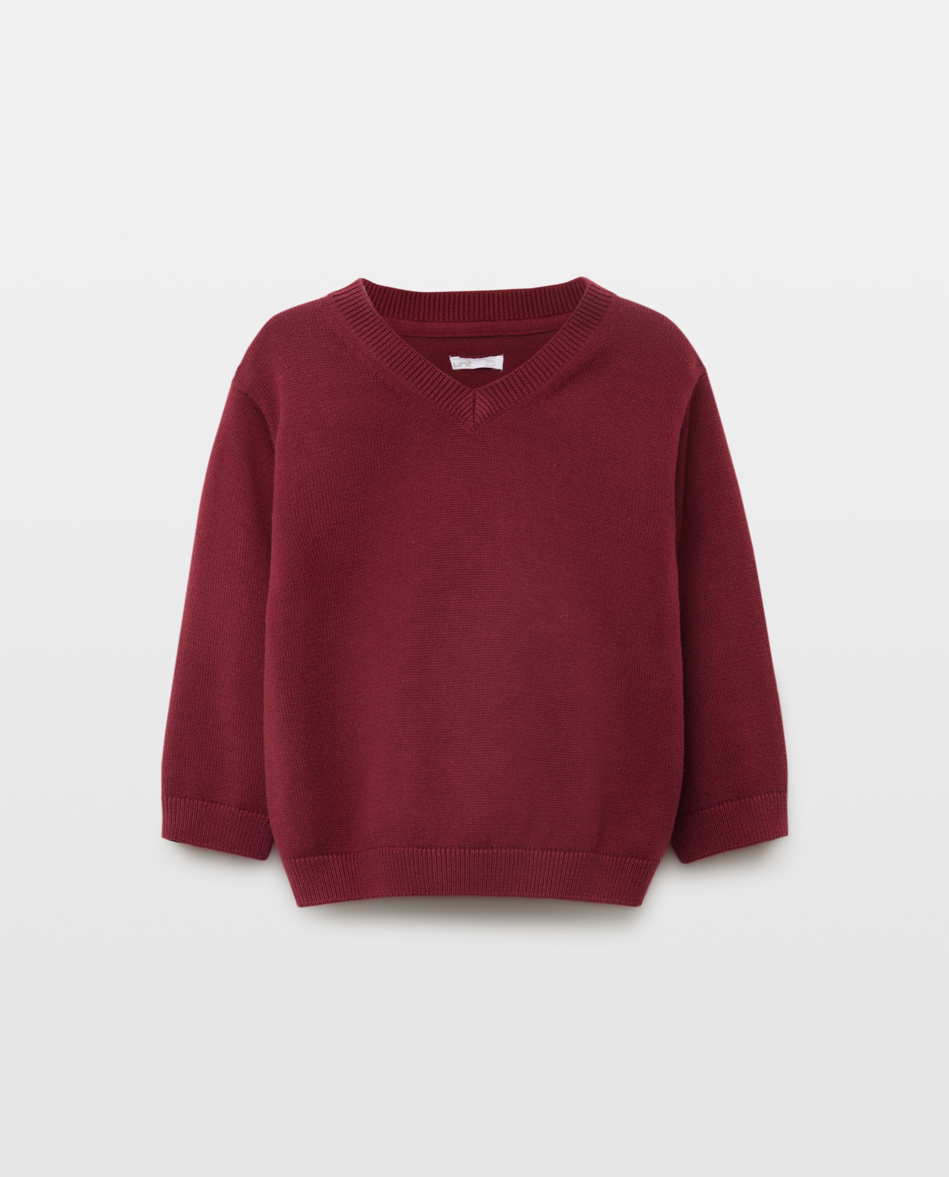 Jersey de bebé cuello pico Morado-1