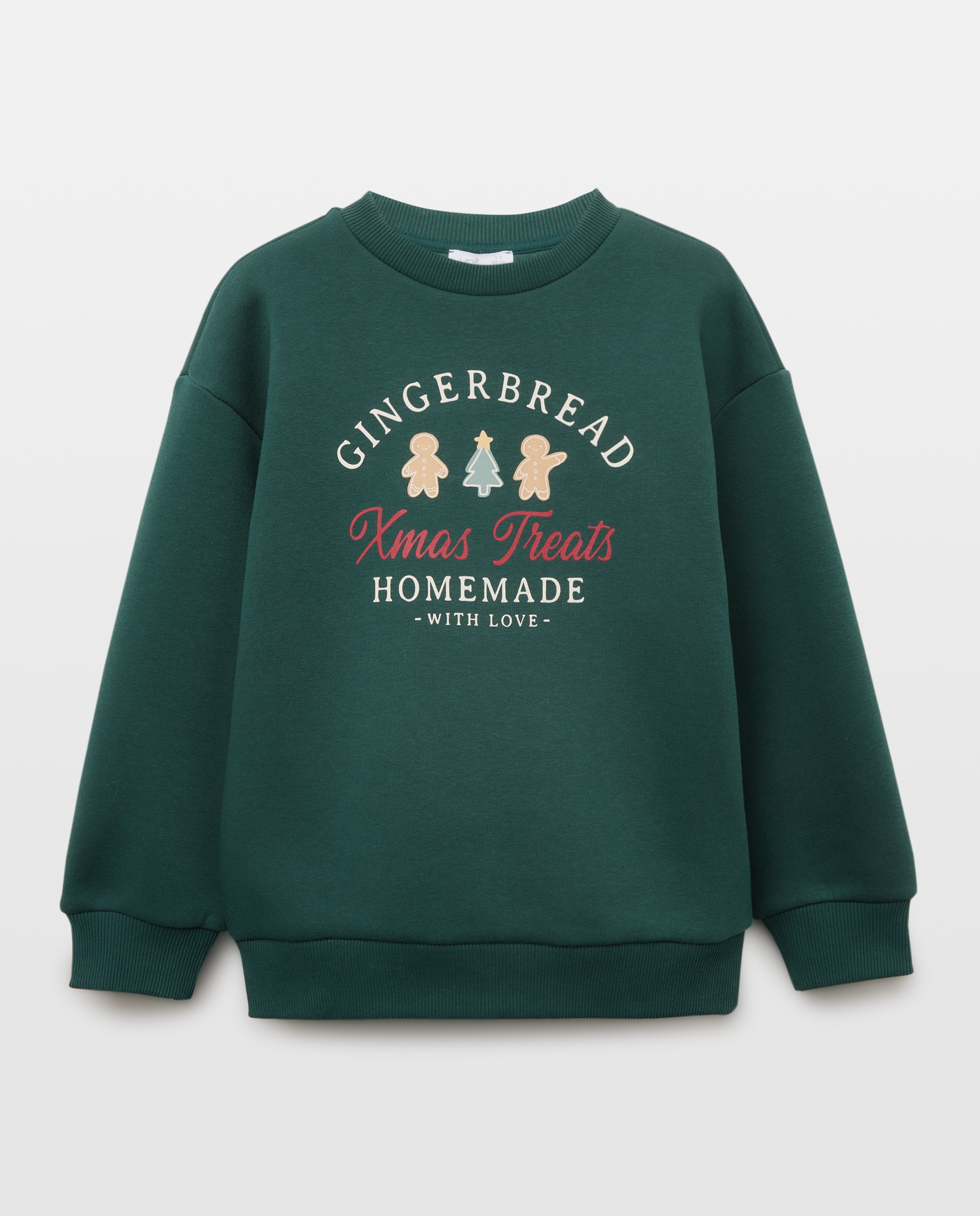 Sudadera de niño Navidad Verde-1
