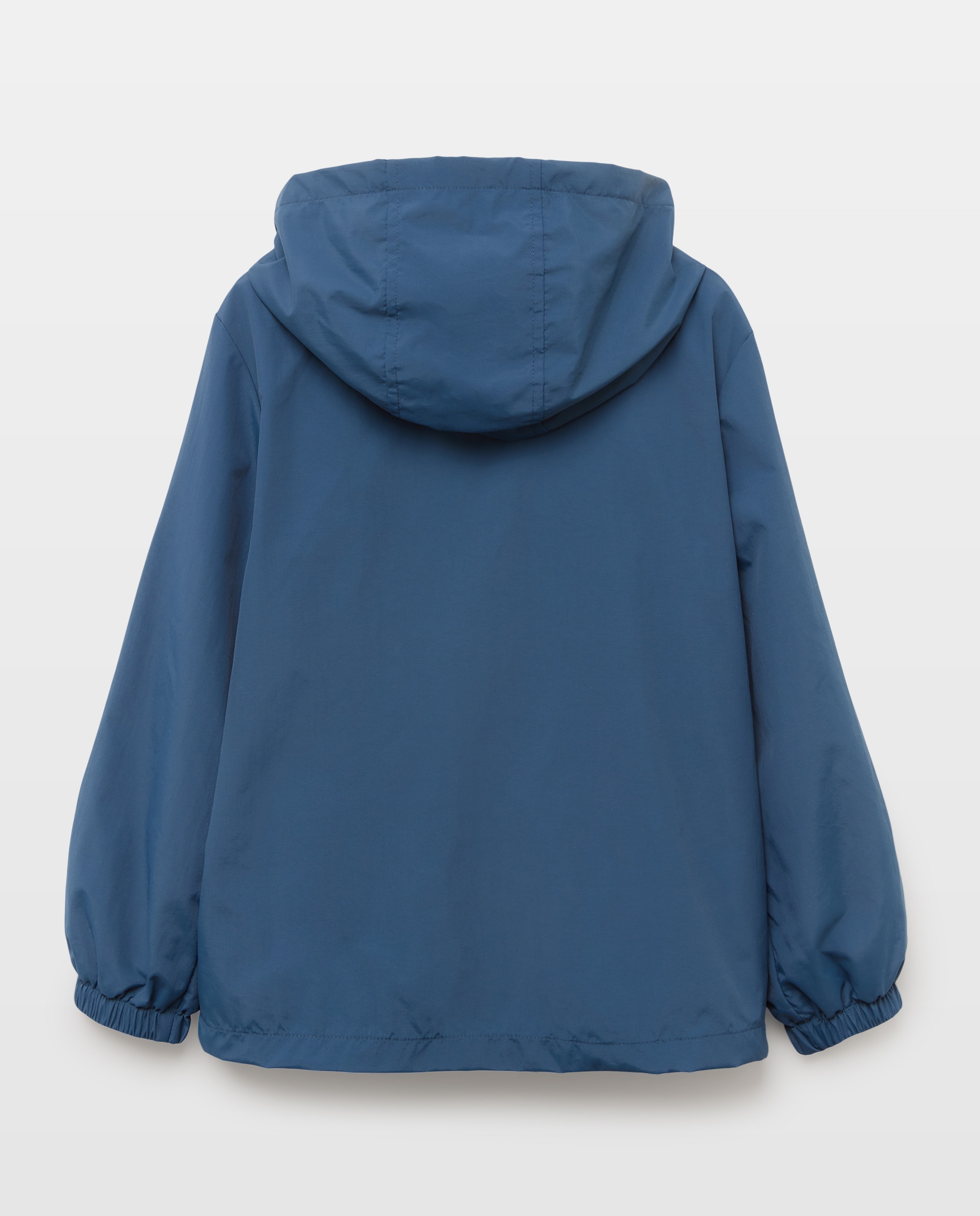 Parka de niño ligera con capucha 430 Azul oscuro-2