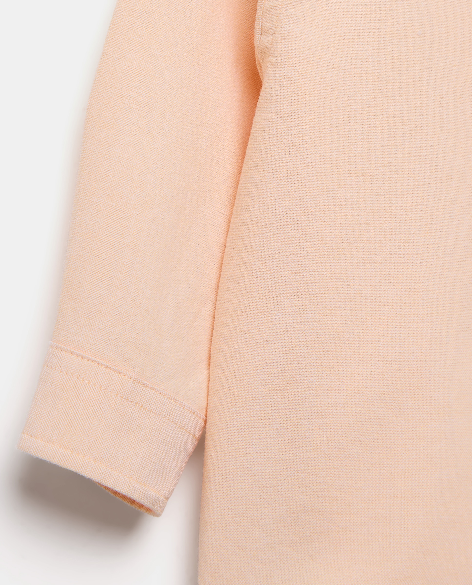 Camisa de bebé oxford lavado lisa 260 Salmón-3