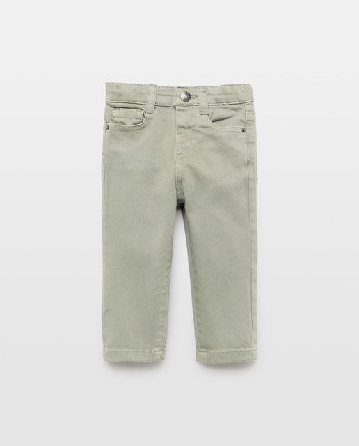 Imagen 0 de Pantalón de bebé denim color 5 bolsillos