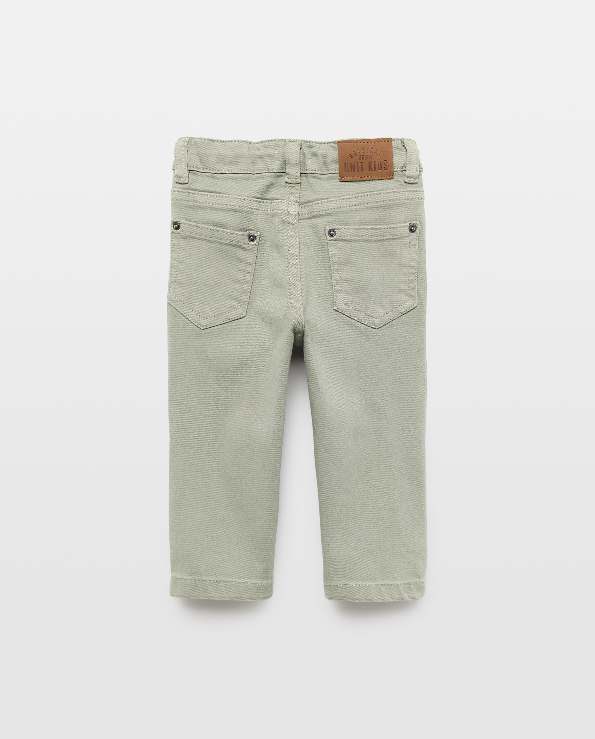 Pantalón de bebé denim color 5 bolsillos 520 Kaki-2