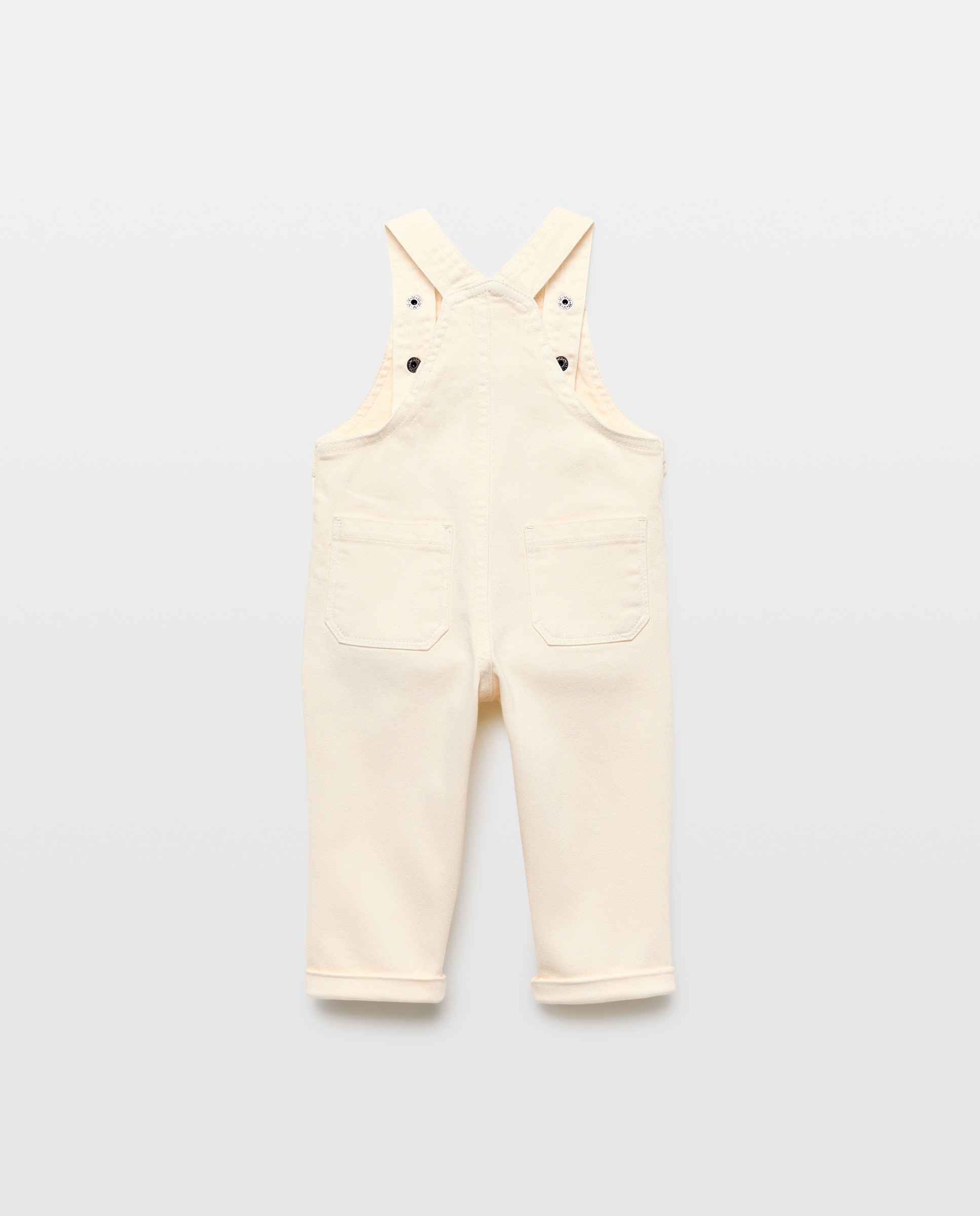 Peto de bebé denim color 120 Crudo-2