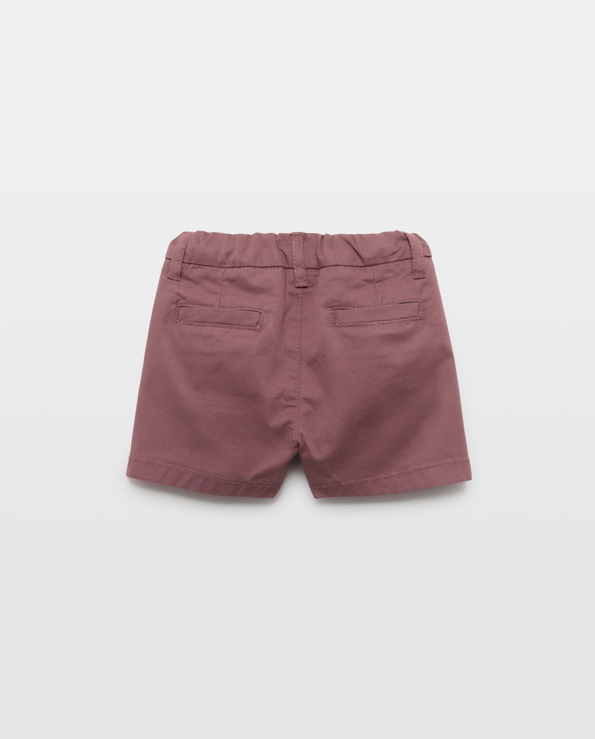 Bermuda de bebé chino Morado-2