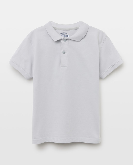 Imagen 0 de Polo de niño algodón lavado manga corta