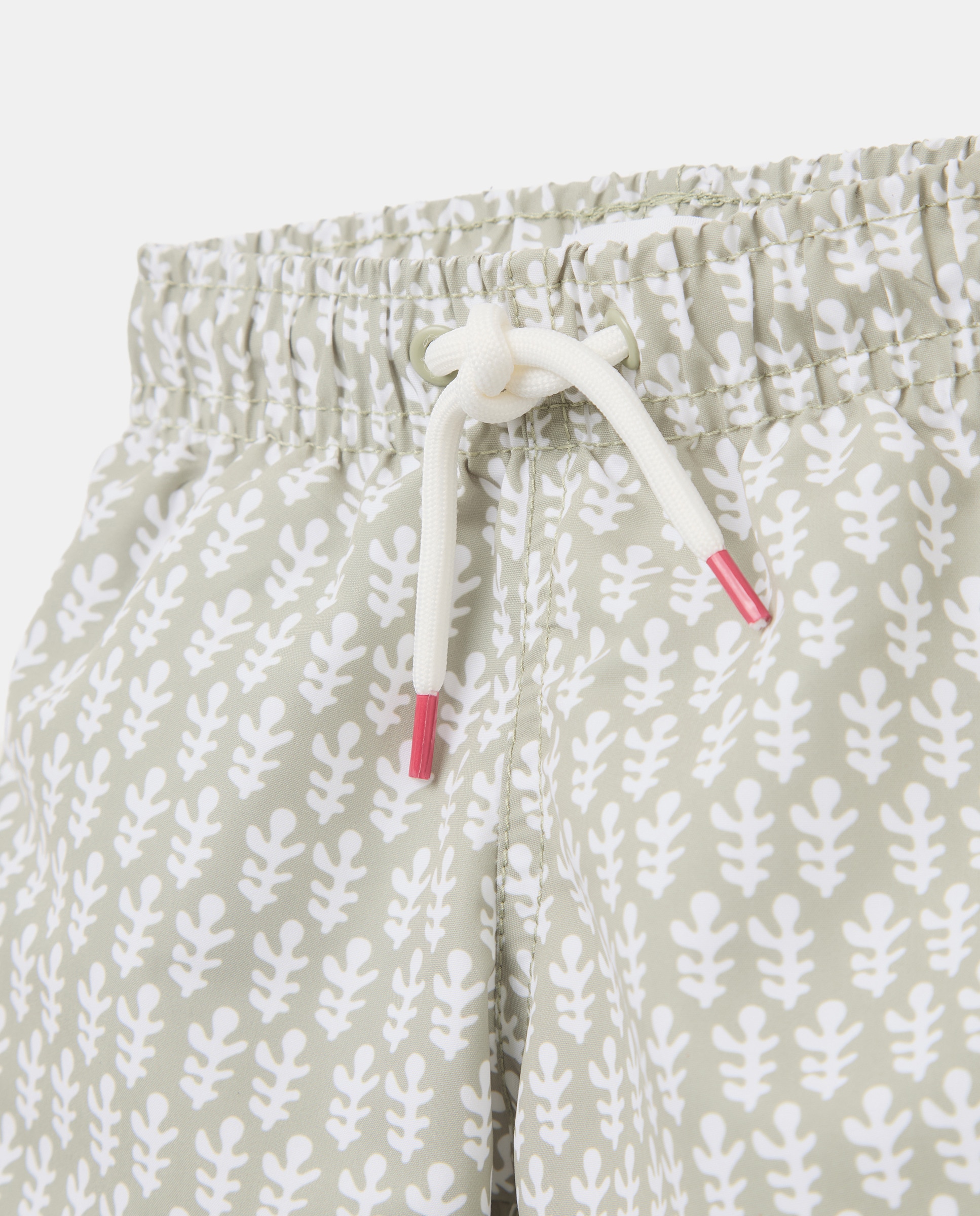 Bañador bermuda de bebé sello 520 Kaki-3