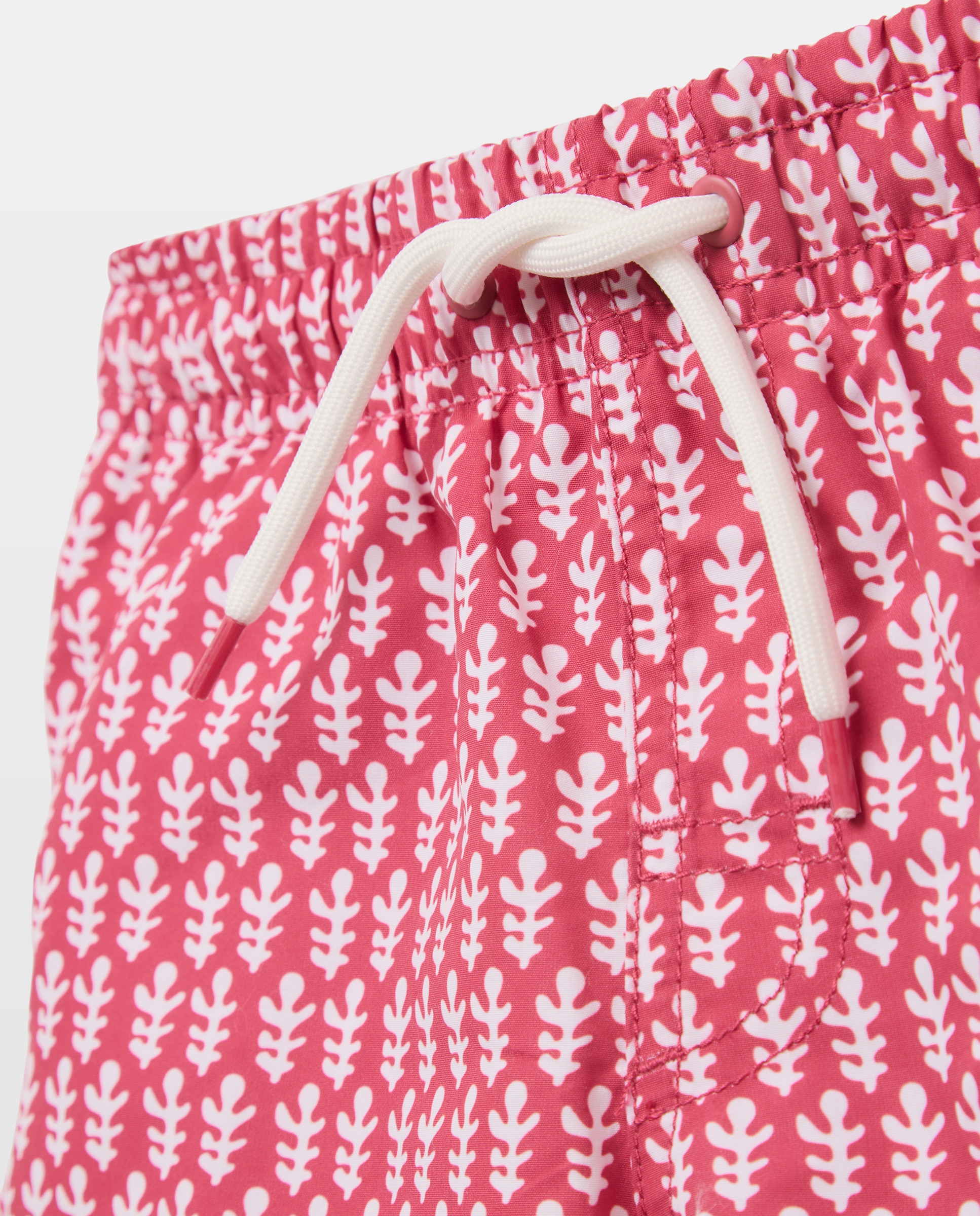 Bañador bermuda de niño sello 230 Rosa oscuro-3