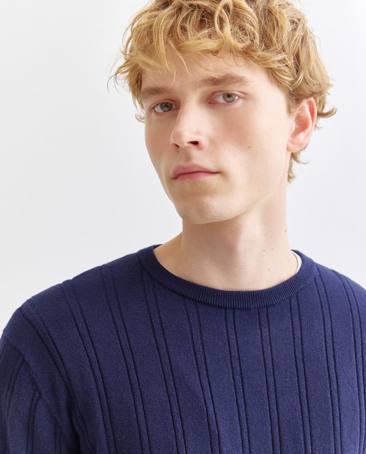 Imagem 0 de Camisola de Malha com Gola Regular