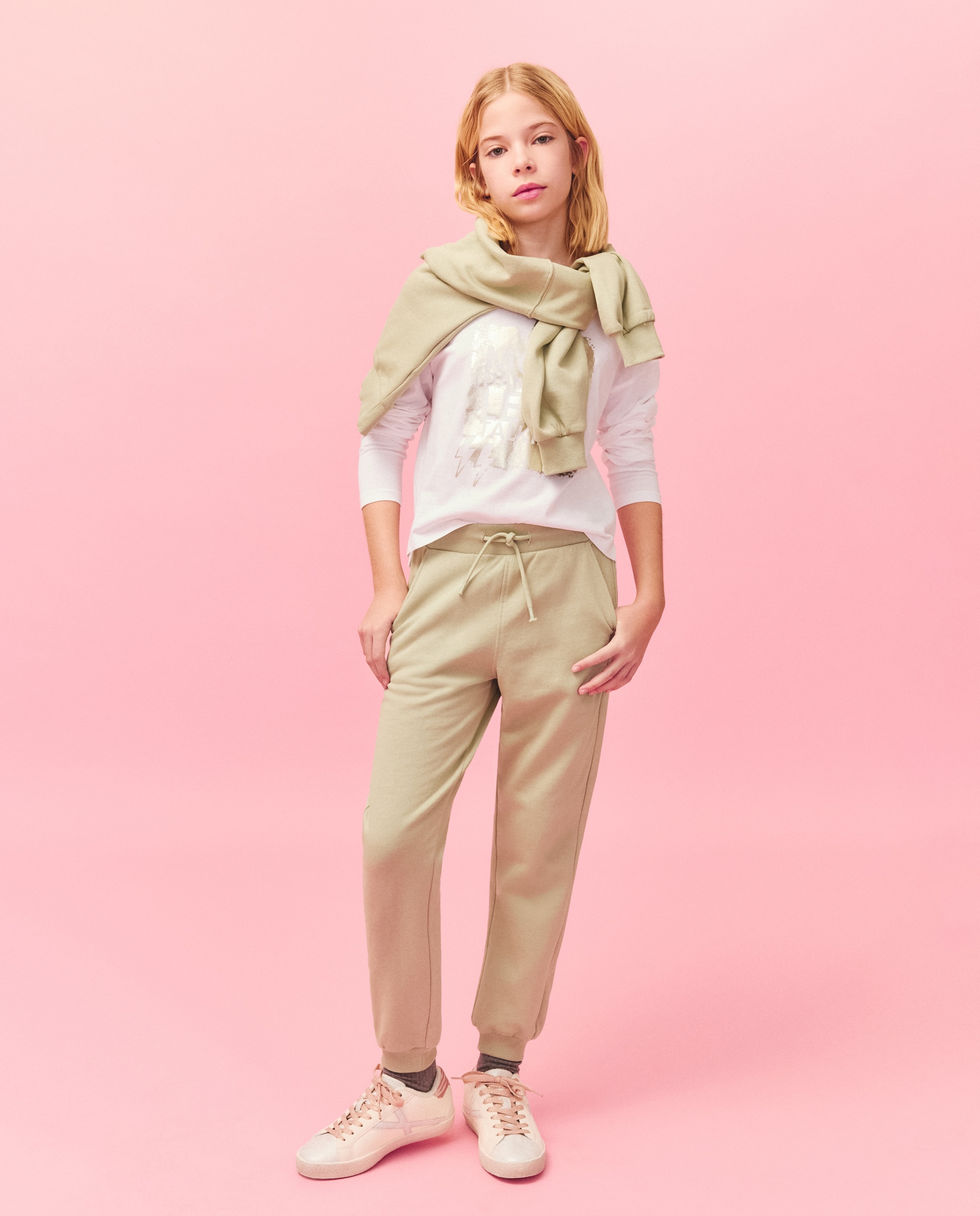 Camisola de manga comprida Kids El Corte Inglés Branco-marfim-2