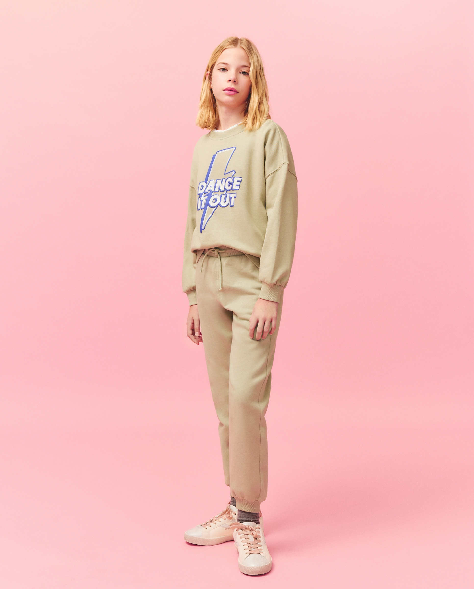 Sweatshirt Básica Verde-2