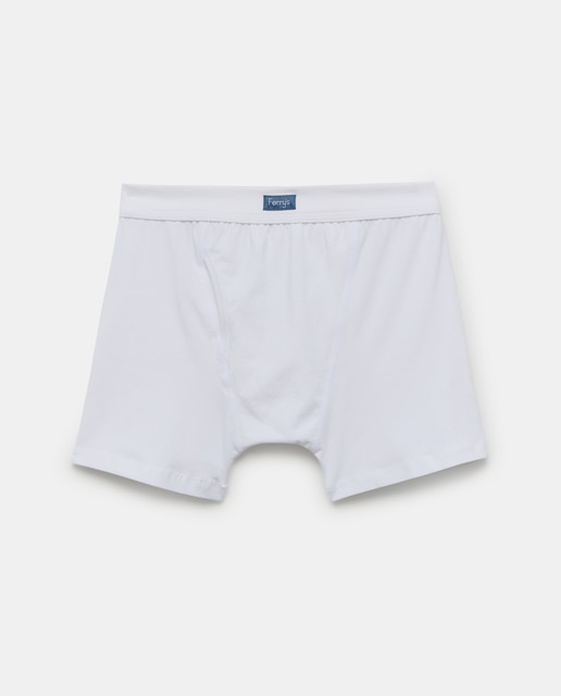 Imagem 0 de Boxers de malha de homem Ferrys brancos