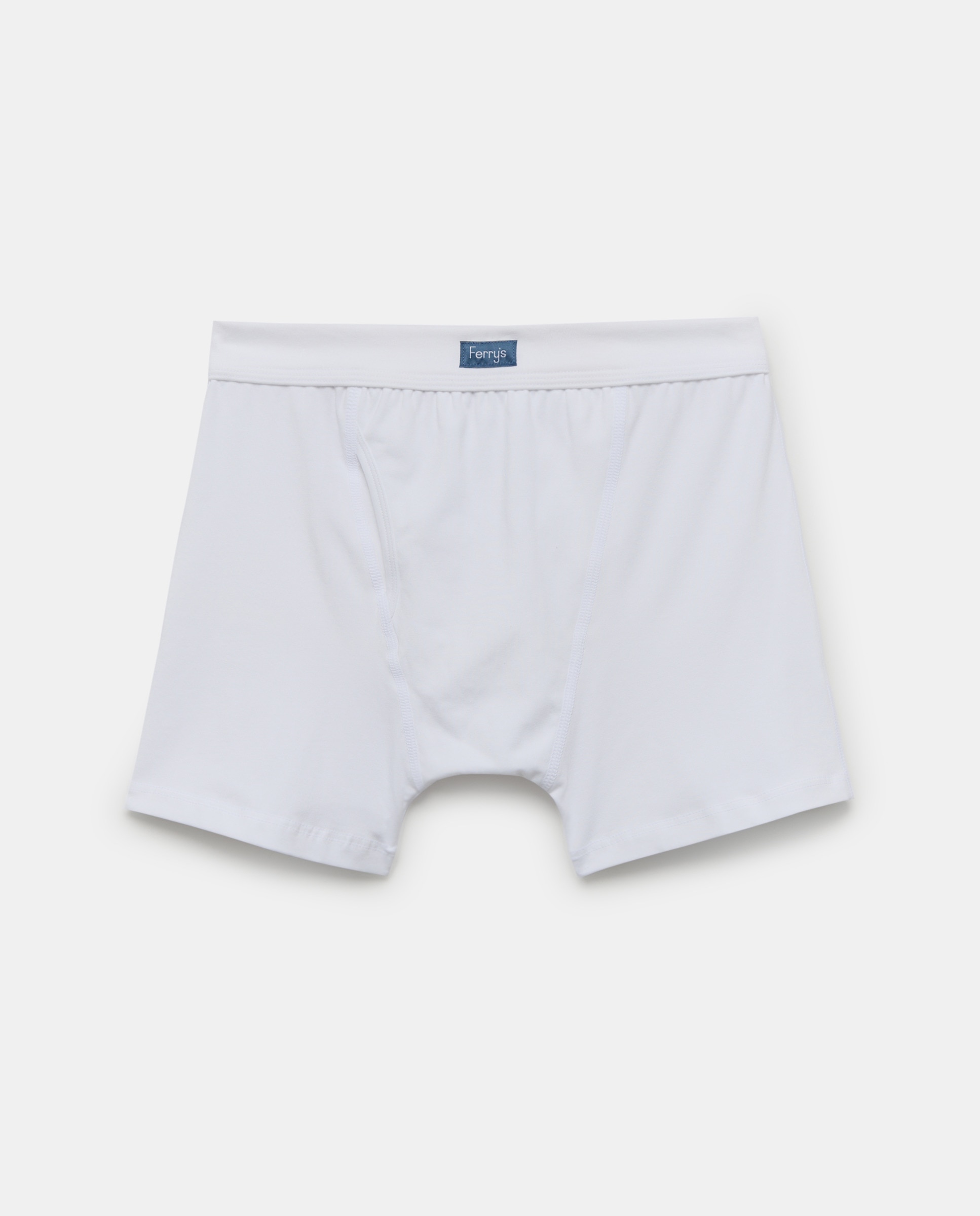 Imagem 0 de Boxers de malha de homem Ferrys brancos