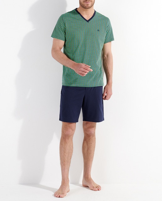 Imagen 0 de Pijama corto de punto de hombre