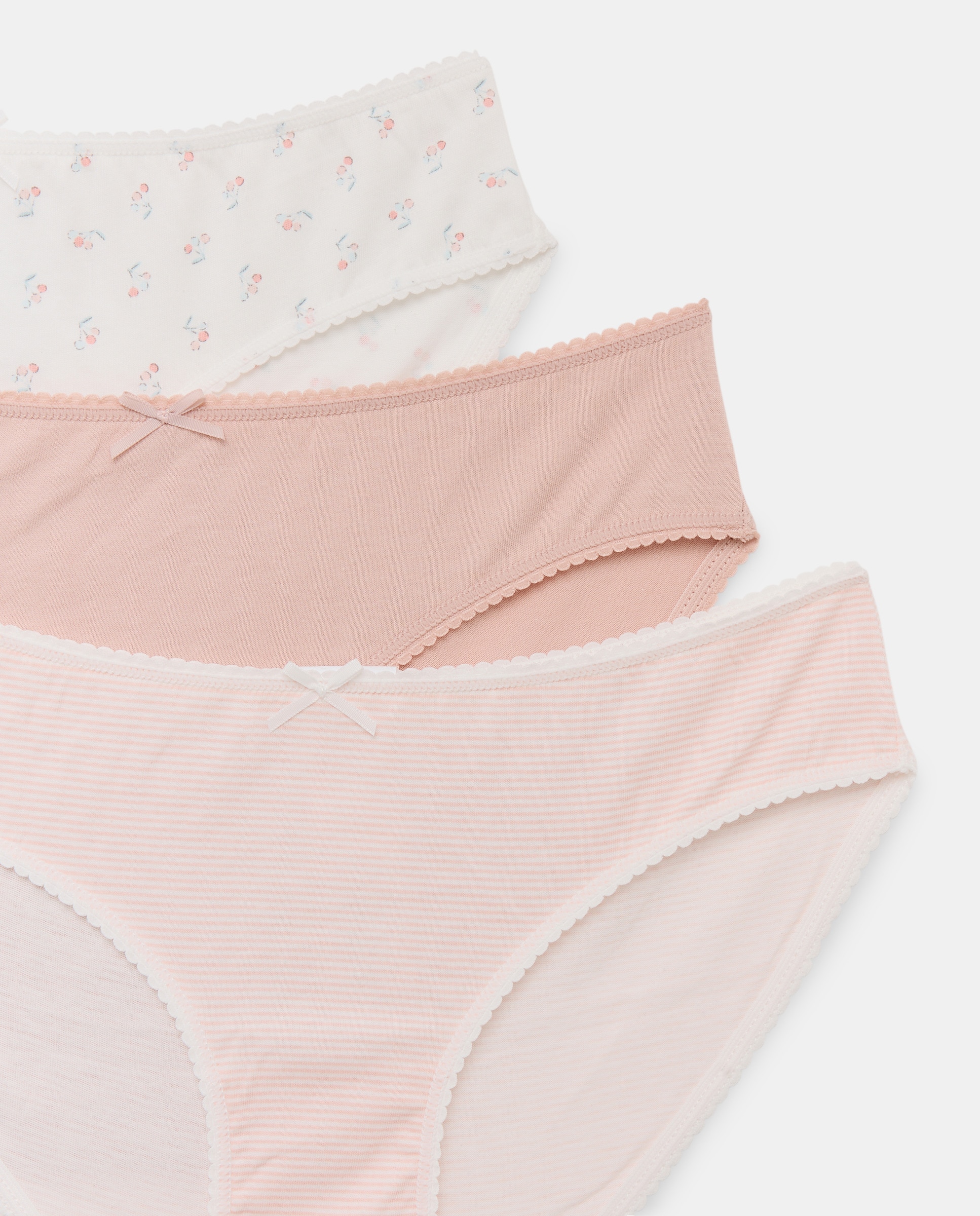 Pack de 5 braguitas de niña fantasía 200 Rosa-2