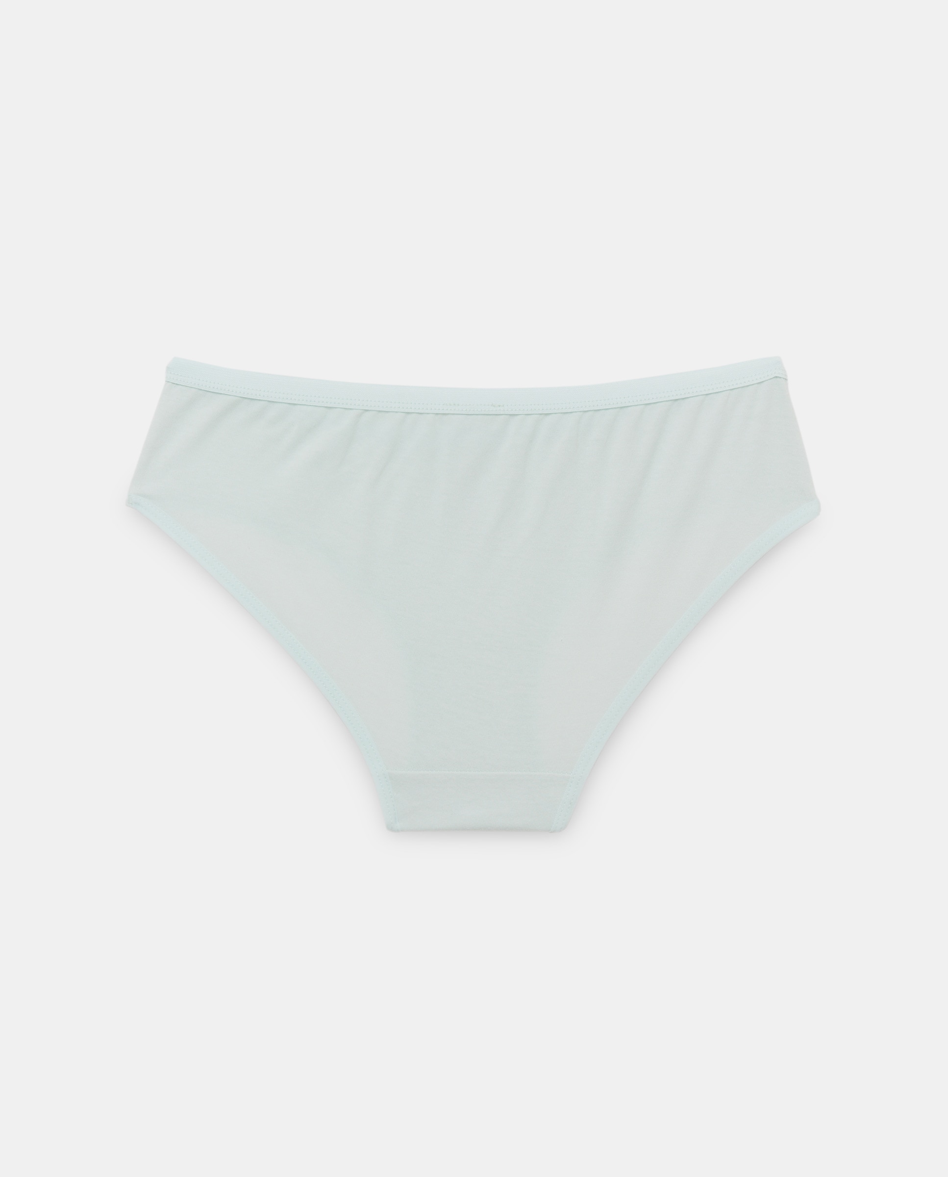Pack de 5 braguitas de niña con cinturilla 410 Azul claro-3