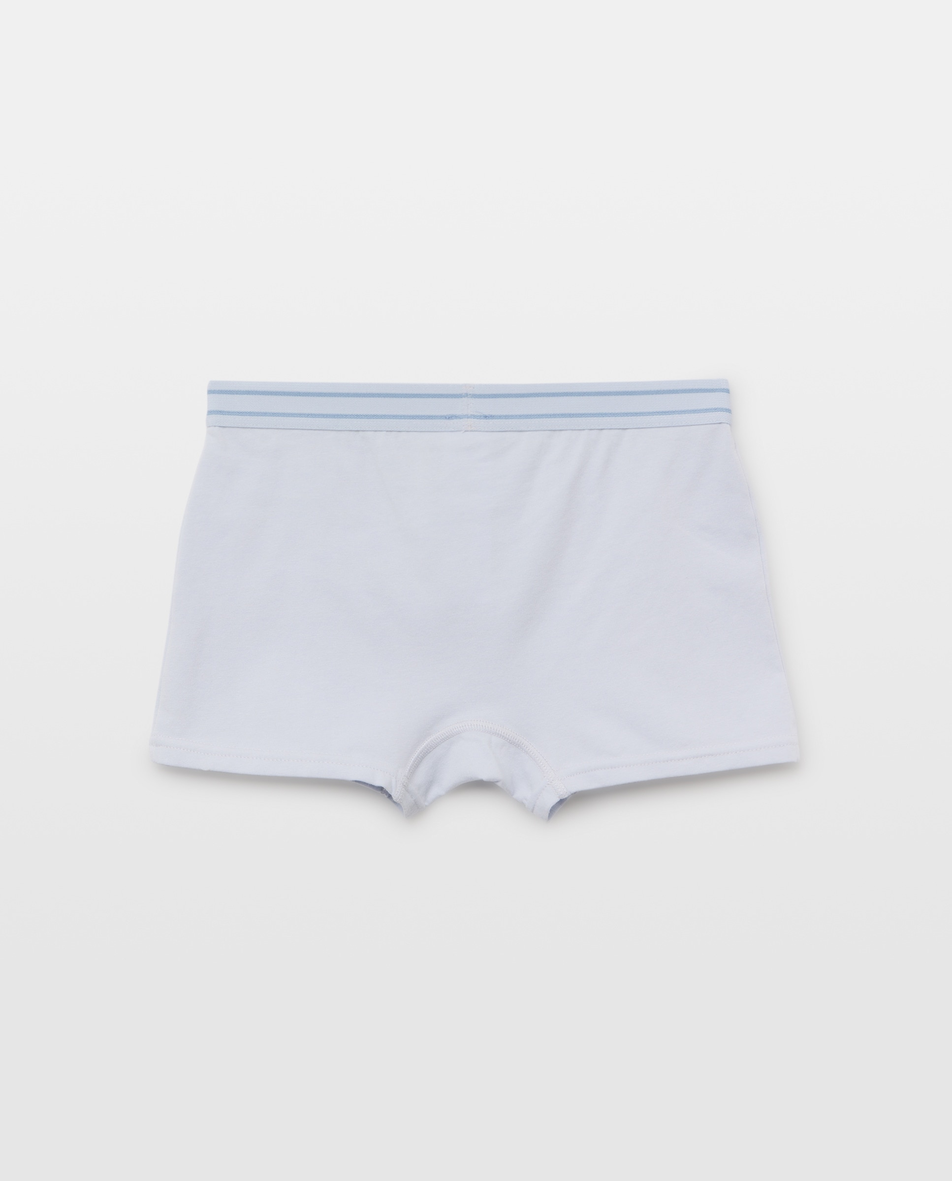 Pack de 2 boxers de niño lisos Verde Agua-2