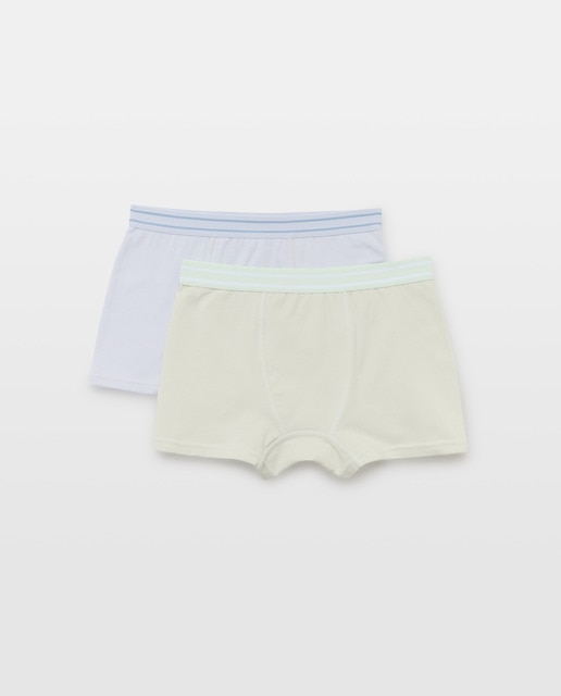 Imagen 0 de Pack de 2 boxers de niño lisos