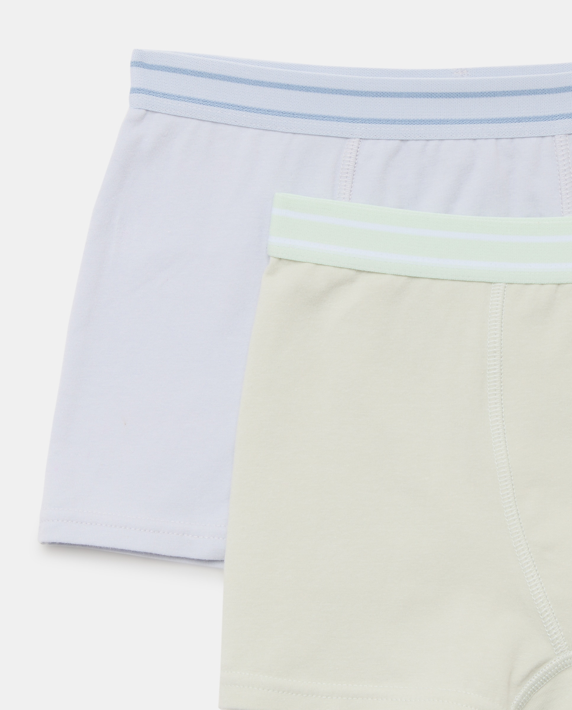 Pack de 2 boxers de niño lisos Verde Agua-3